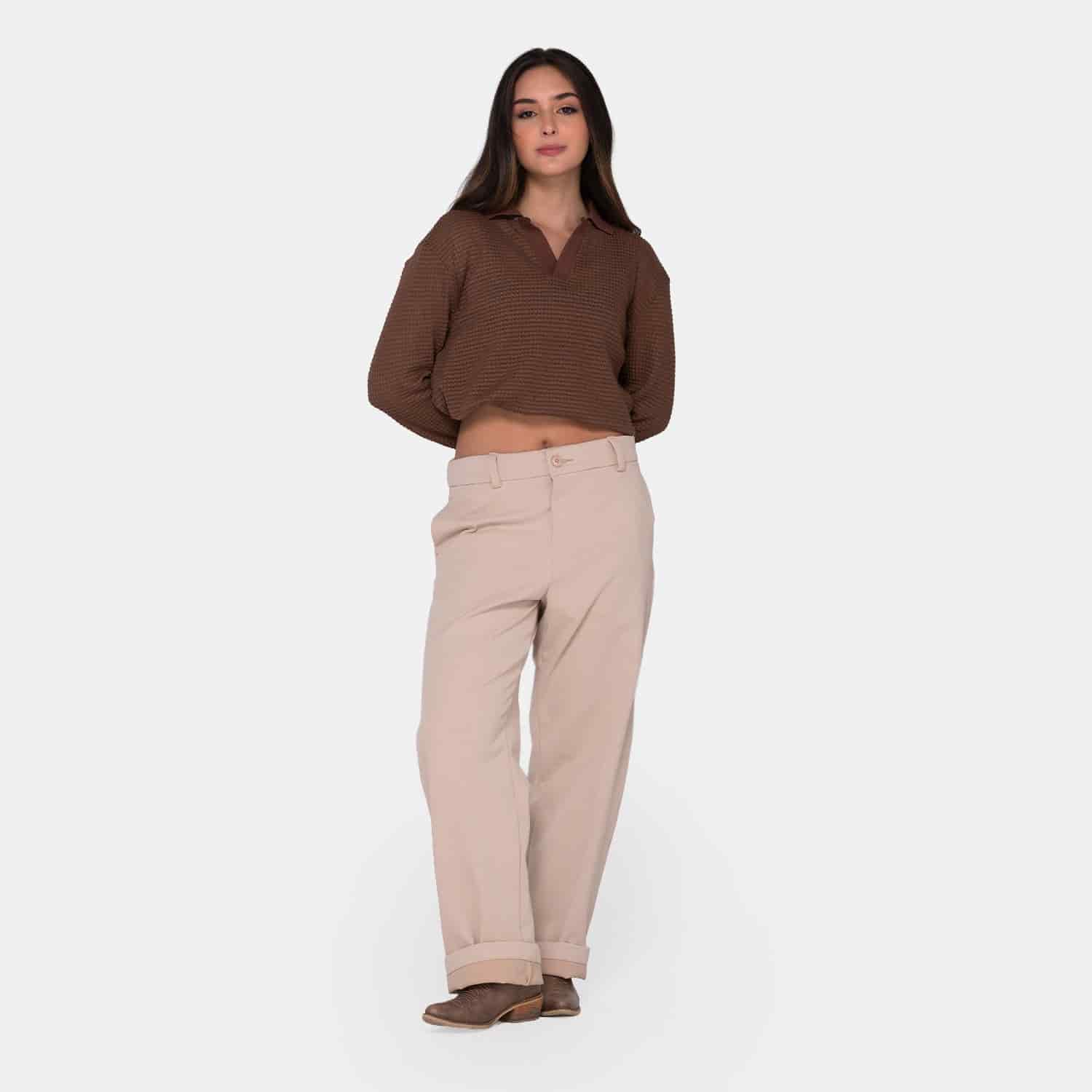 EcoDrift Trousers Beige - miniatura 1