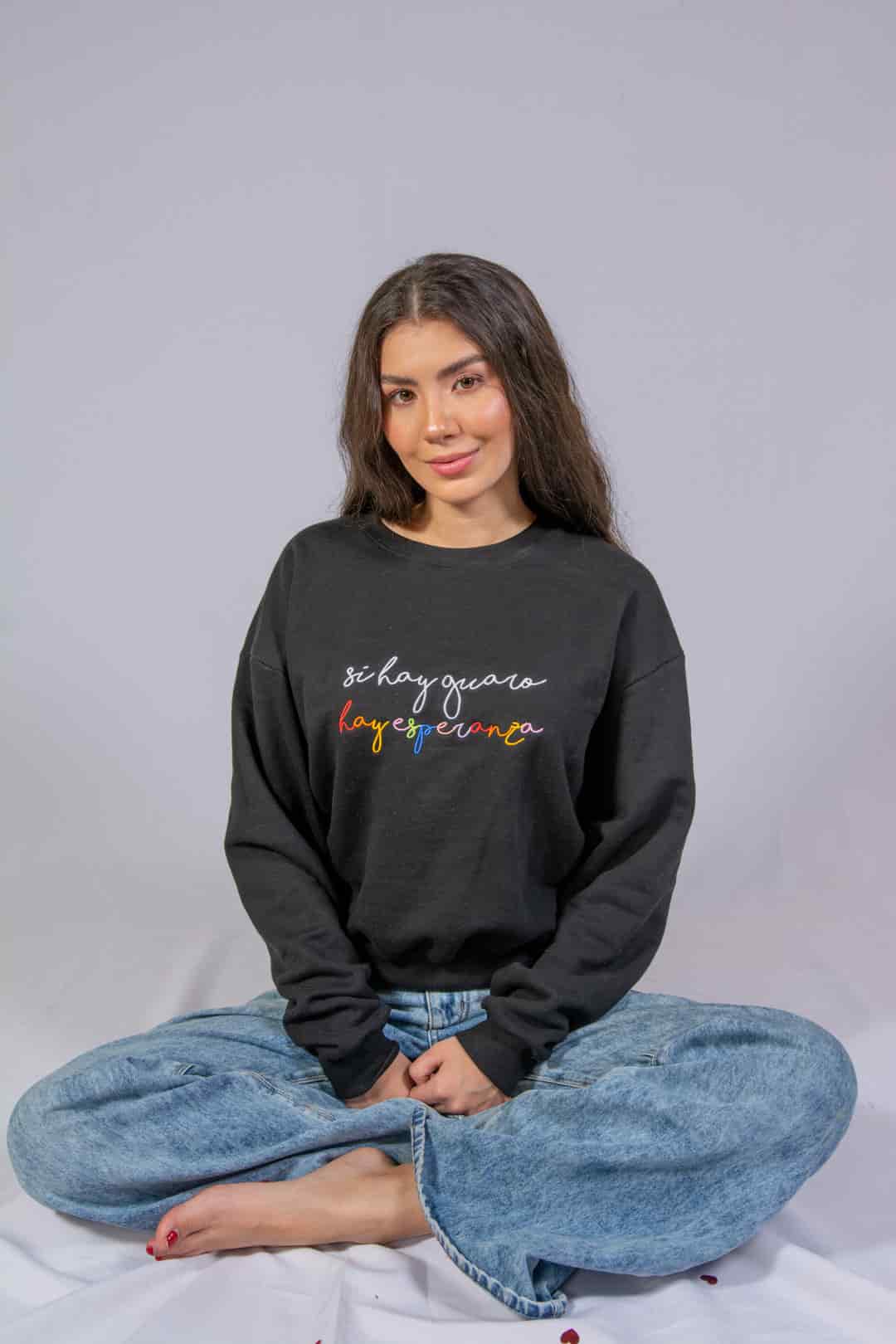 Si Hay Guaro, Hay Esperanza Sweatshirt - miniatura 3