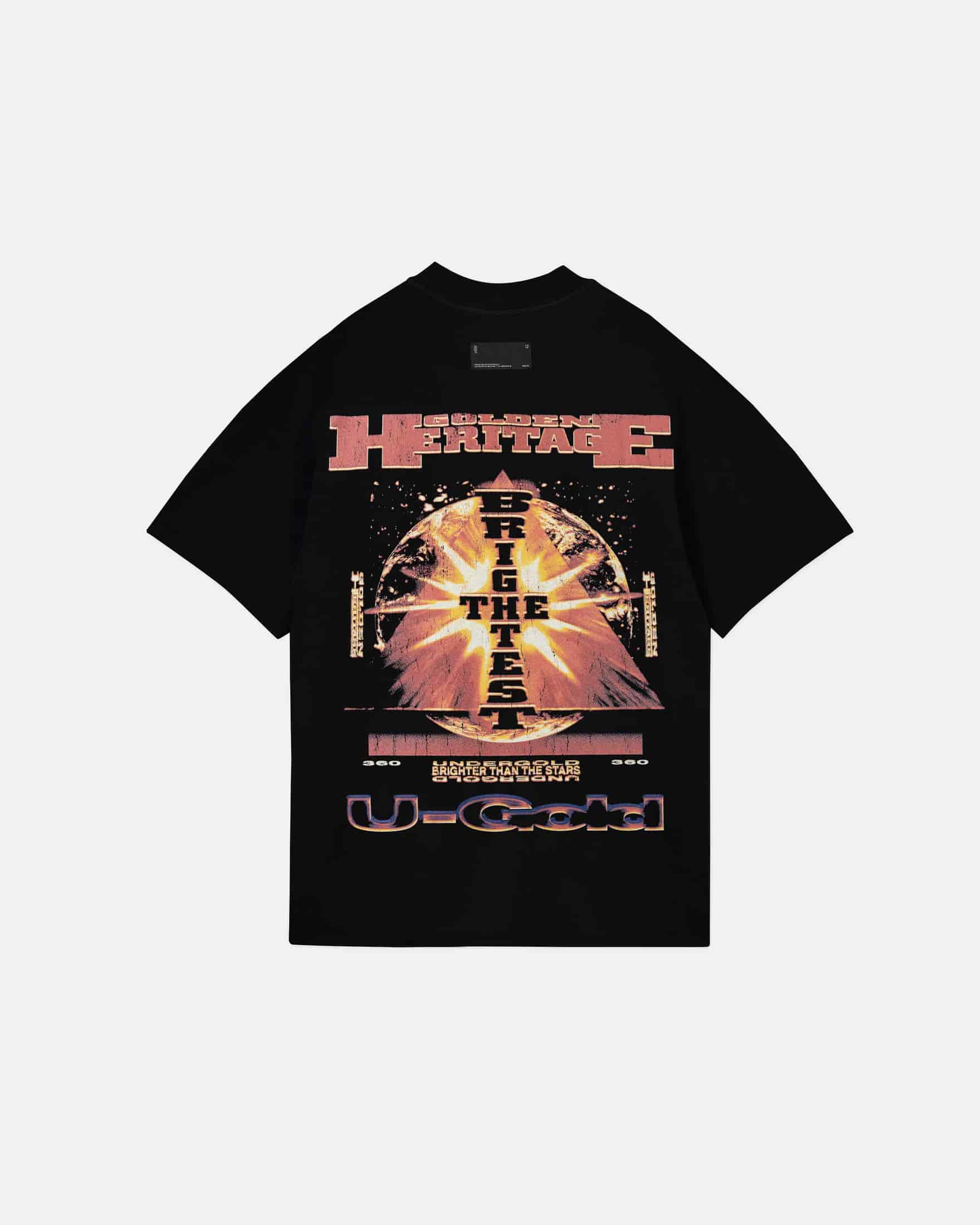 Golden Heritage Starlume Tshirt Black - miniatura 1