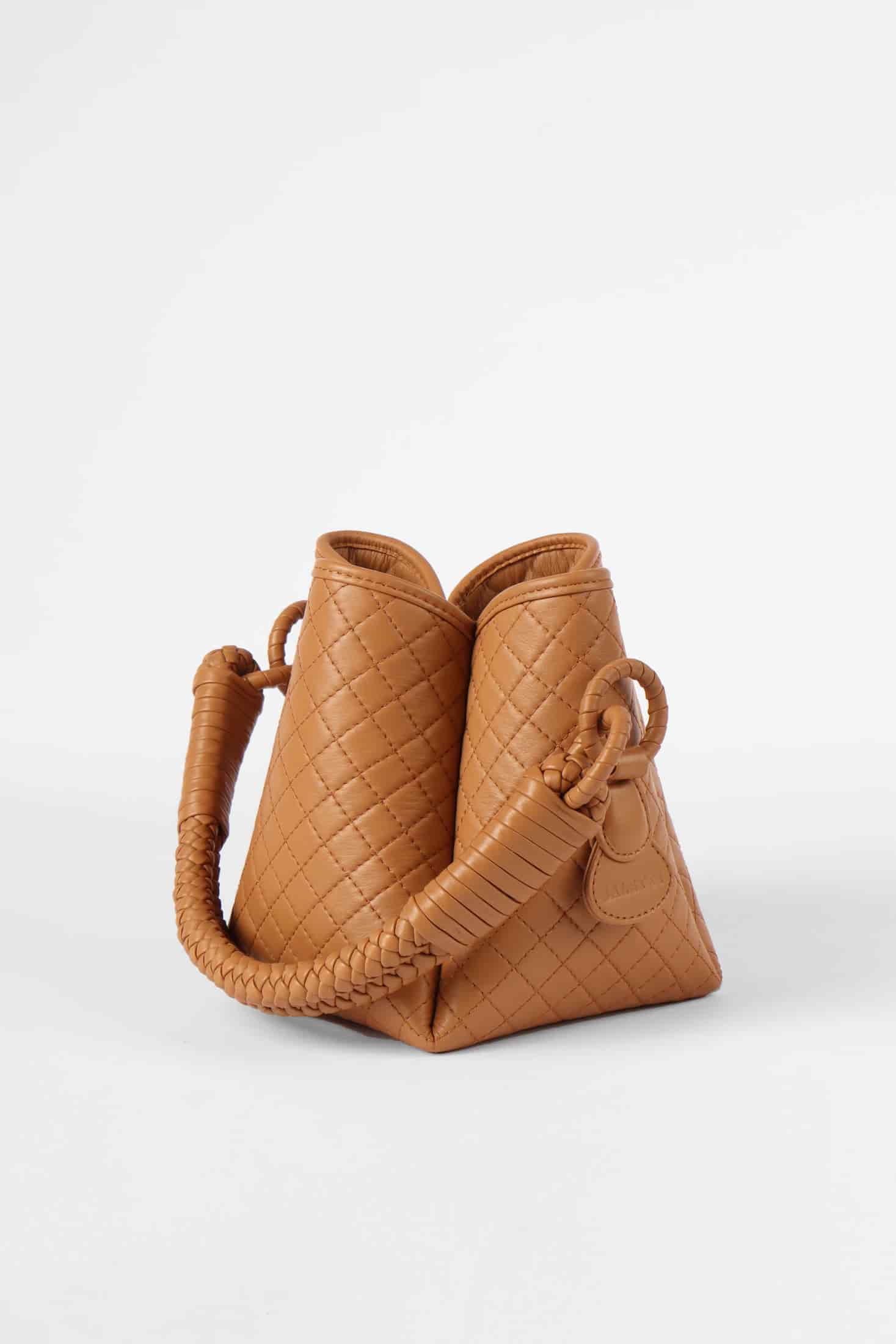 Tulip Mini Bucket Bag, Honey - miniatura 3