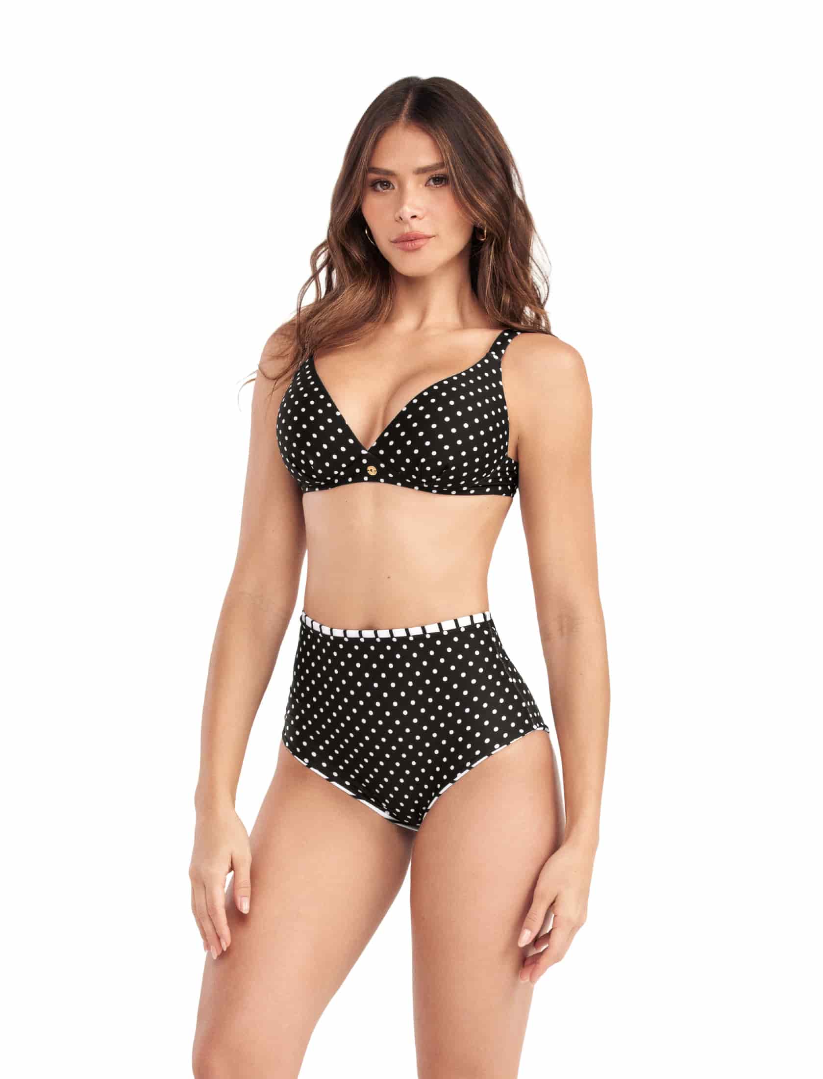 PANTY DE BAÑO 46345 - TALLE ALTO REVERSIBLE - miniatura 2
