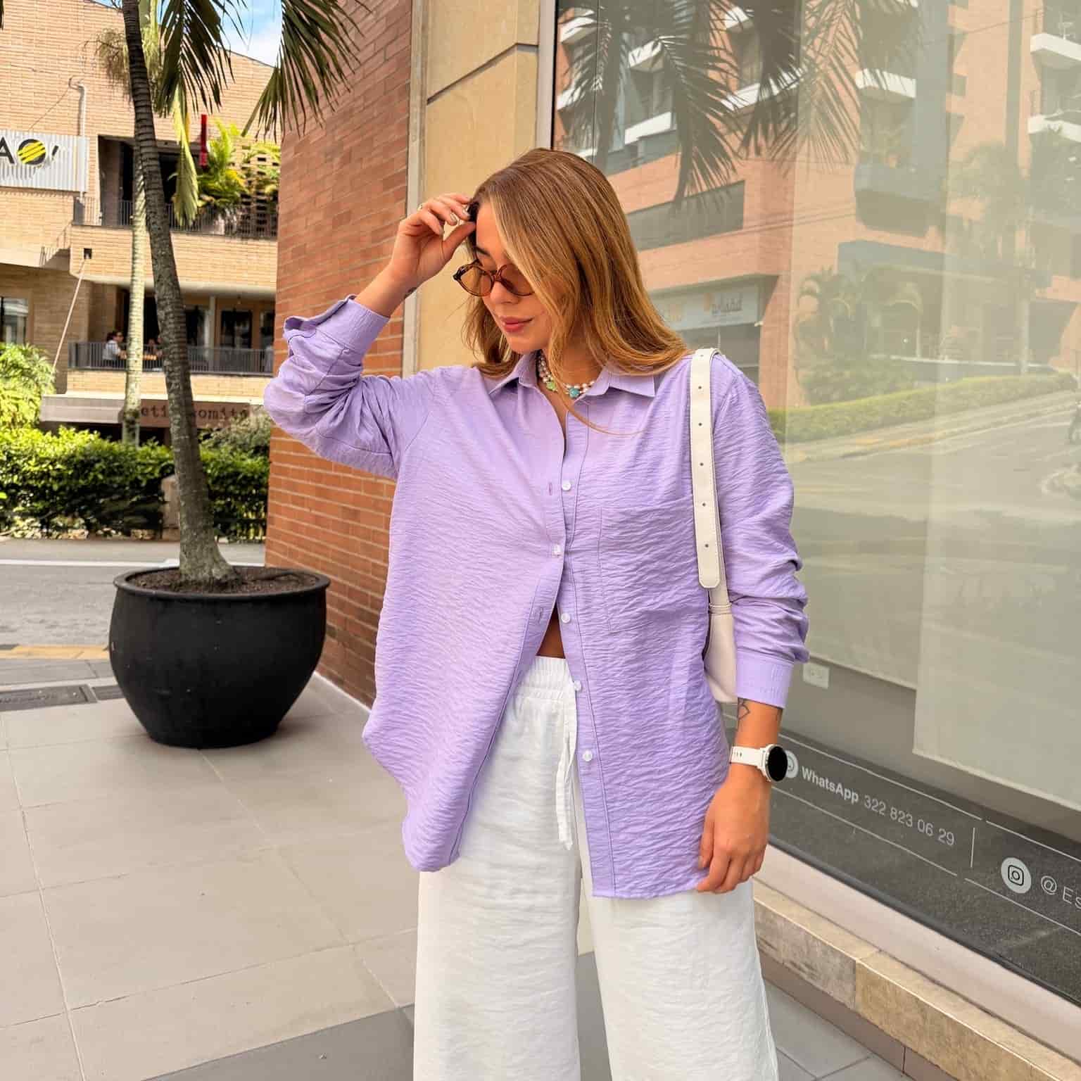 Camisera Playita Lila - miniatura 2