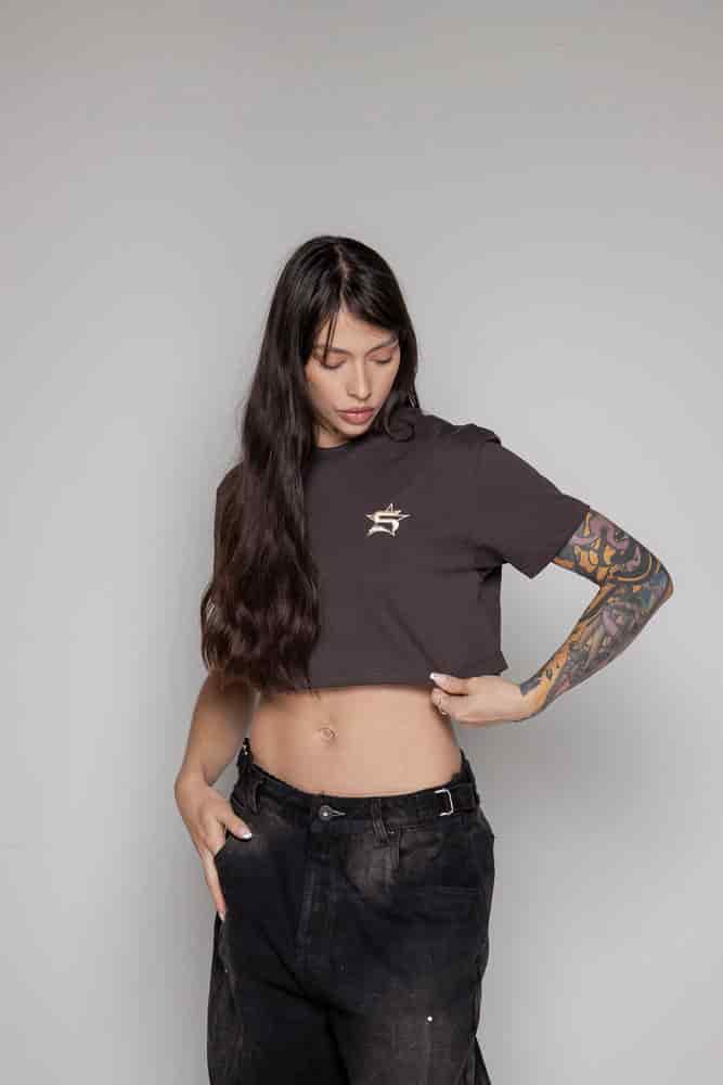 Crop-Top Basic Courage-Cafe - miniatura 5