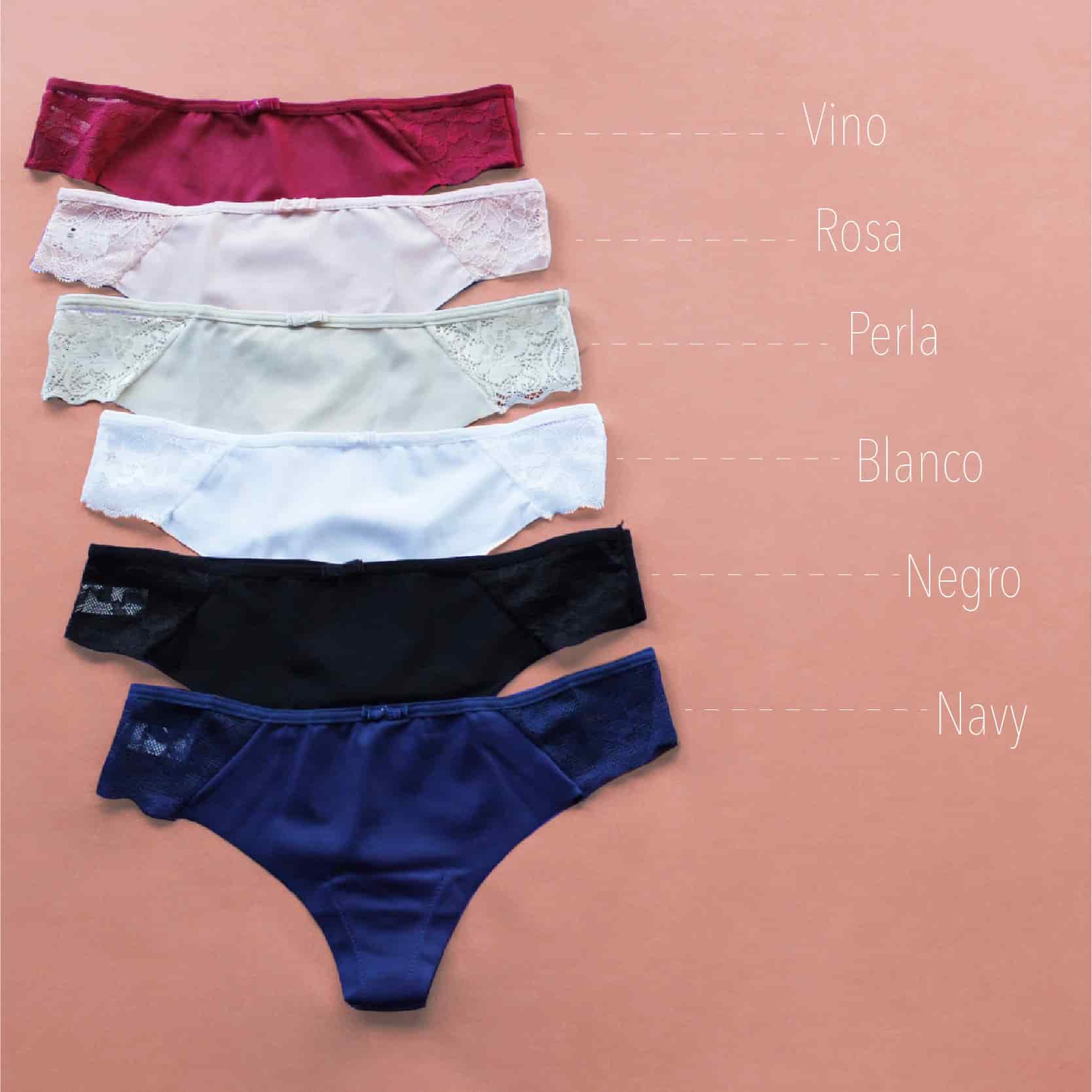 Panty con Laterales en Encaje - miniatura 3