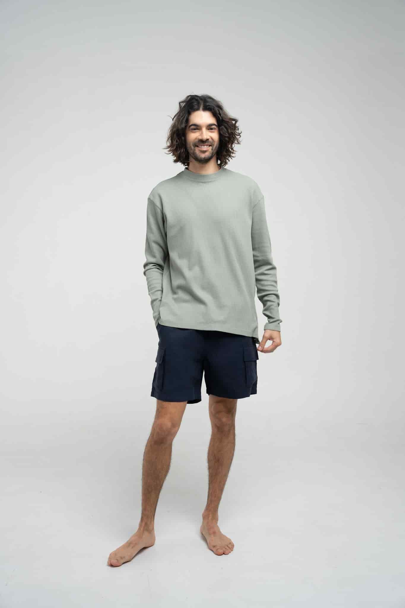 Organic Waffle Crewneck - miniatura 11