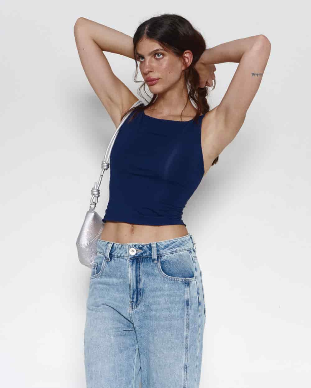 NAVAL CROP TOP - miniatura 5