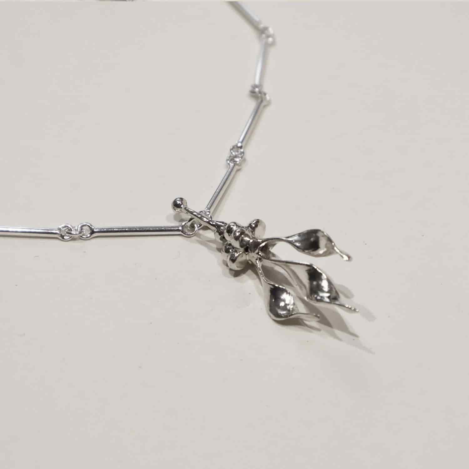 Maiz Pendant Silver - miniatura 1