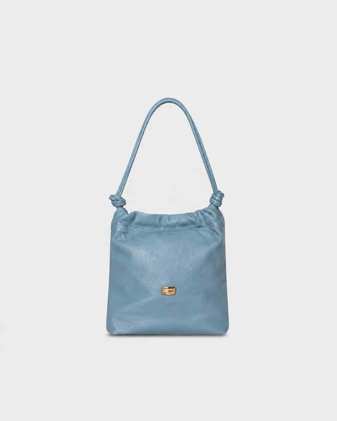 Le Sac Petite Honey Leather Bag - miniatura 4