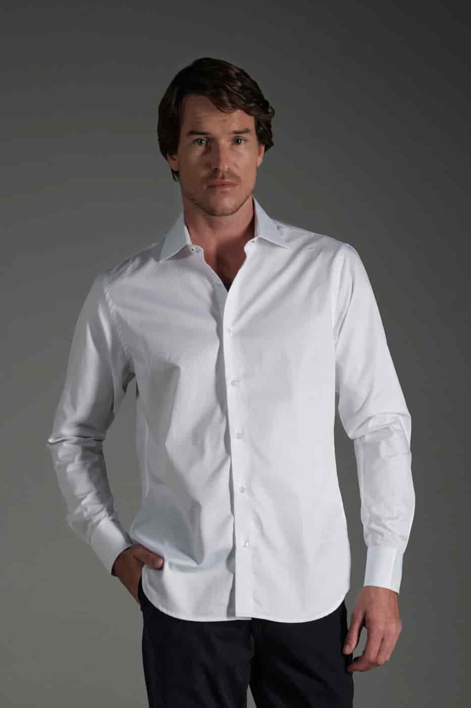 Camisa Classic Algodón Blanco - miniatura 5