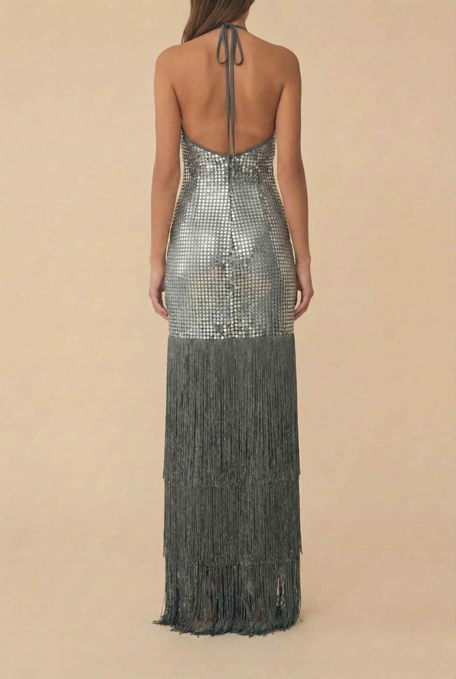 SARA DRESS SILVER - miniatura 3