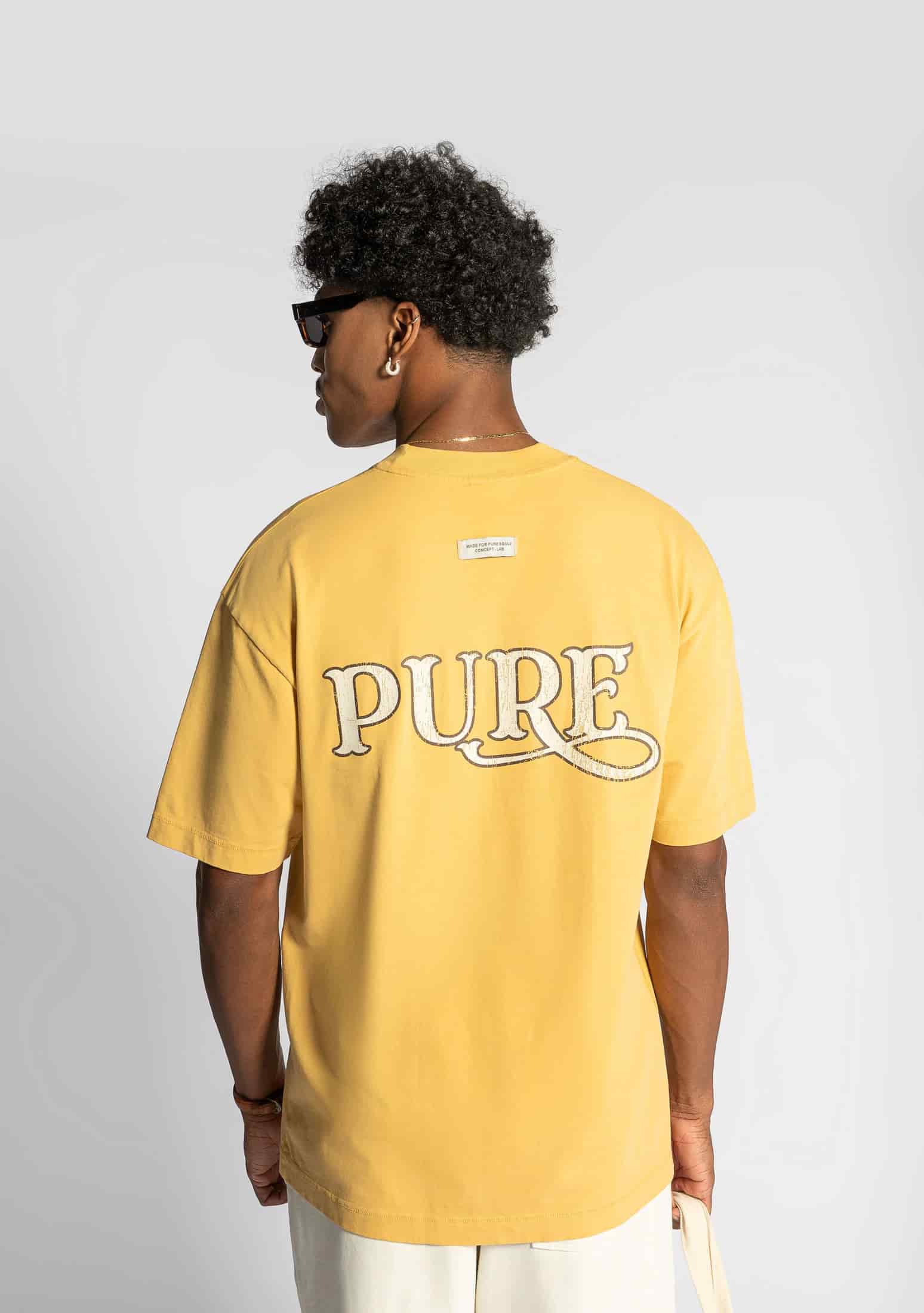 Before The West mustard t-shirt - miniatura 3