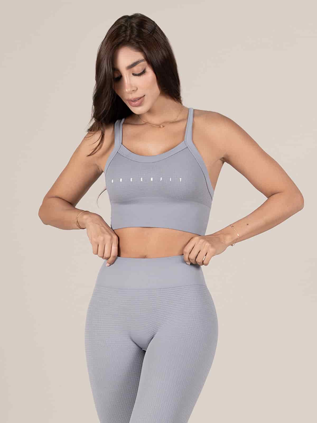 City Leggins Set Seamless Gris - miniatura 4