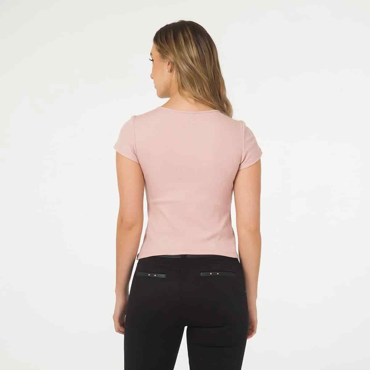 Camiseta Basica Cuello Redondo Melisa - miniatura 5