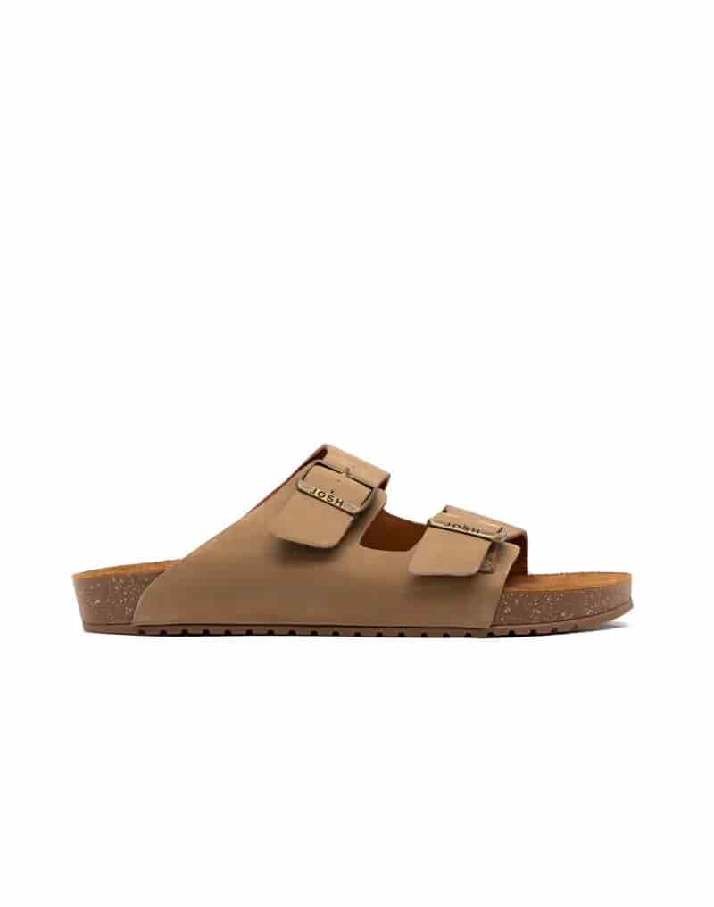 Sandalia casual de cuero 100% colombiano para hombre REF ELIZ02 - miniatura 2