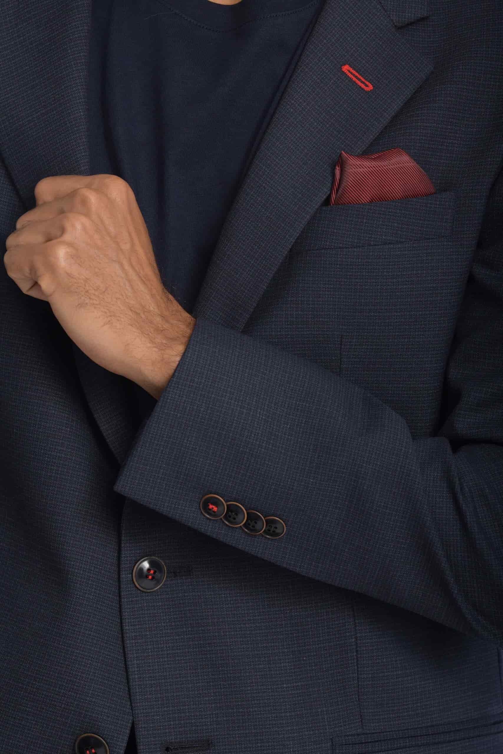 Blazer Relaxed Torino Azul Navy - miniatura 2