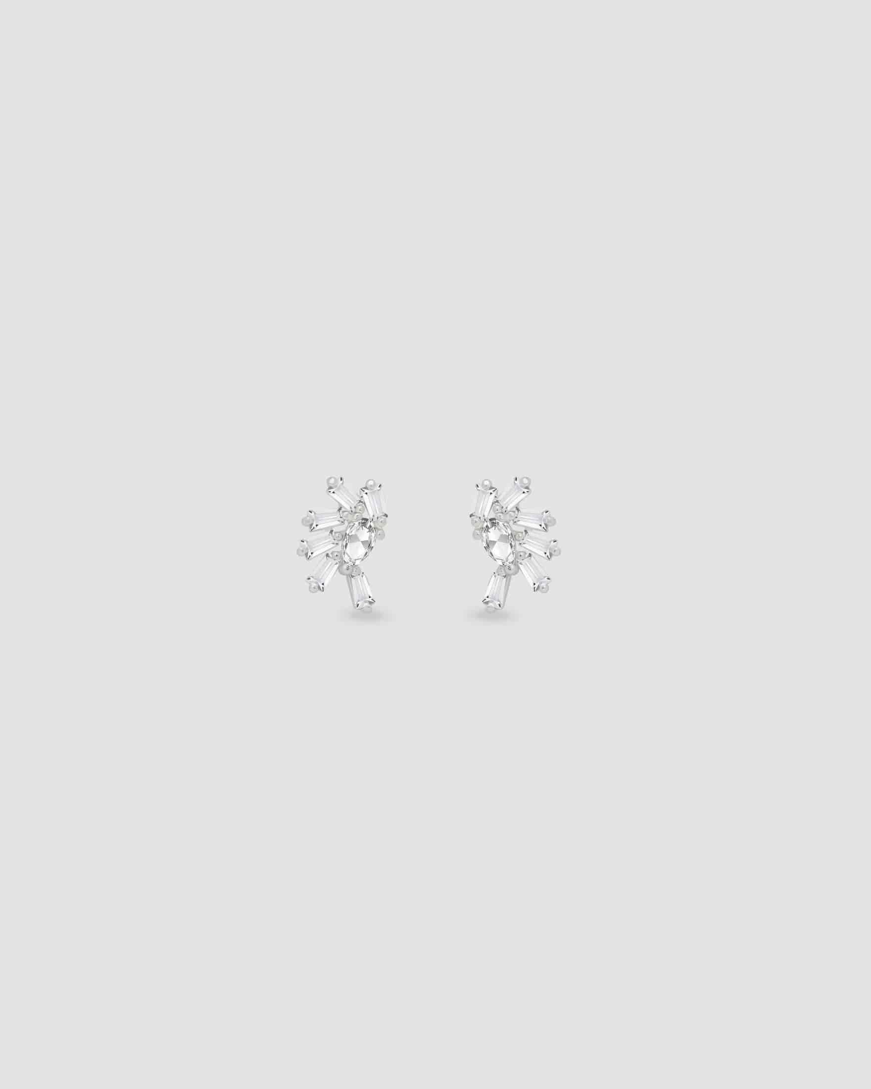 Aretes Abanico Cristal - miniatura 3