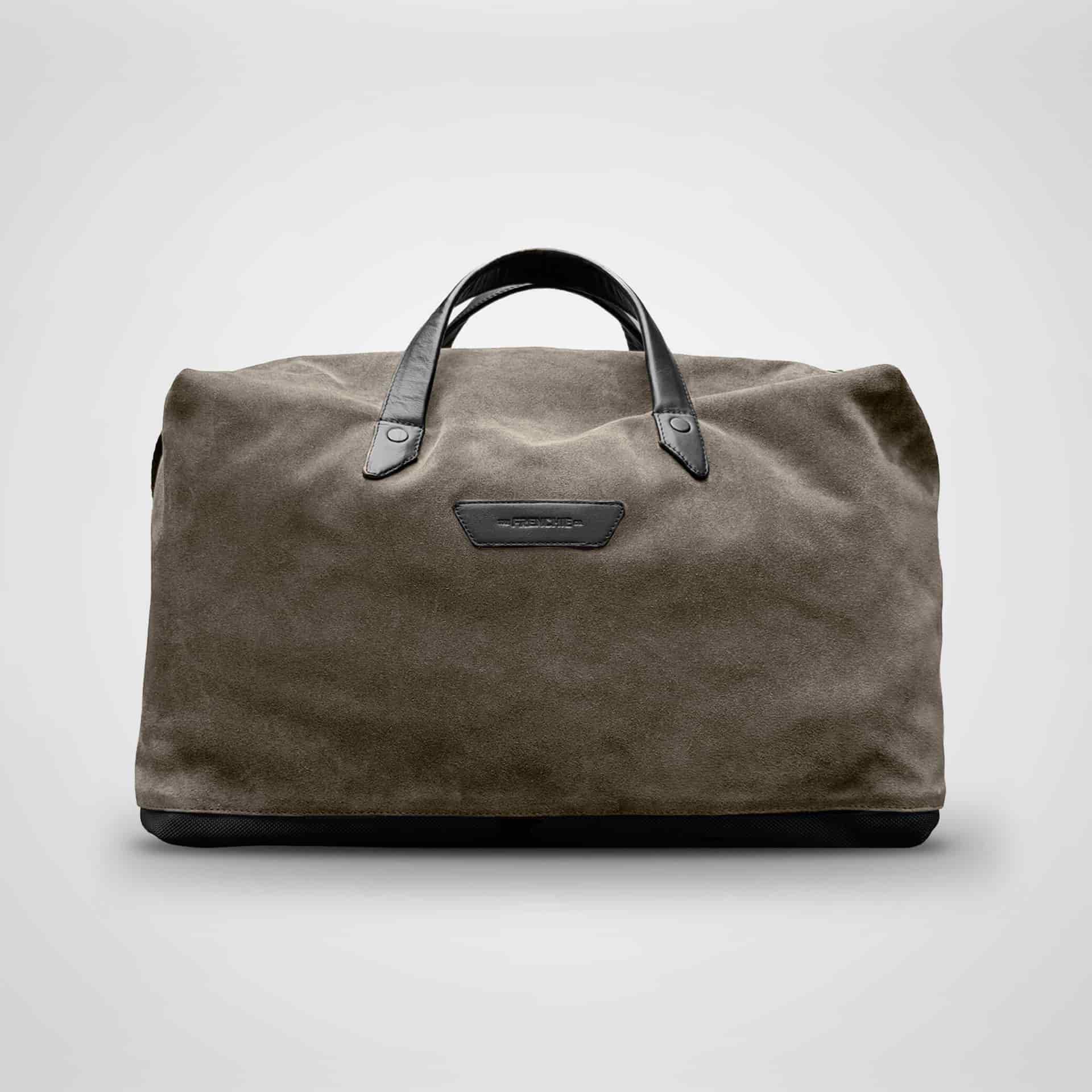 SUEDE DUFFLE BAG - miniatura 1