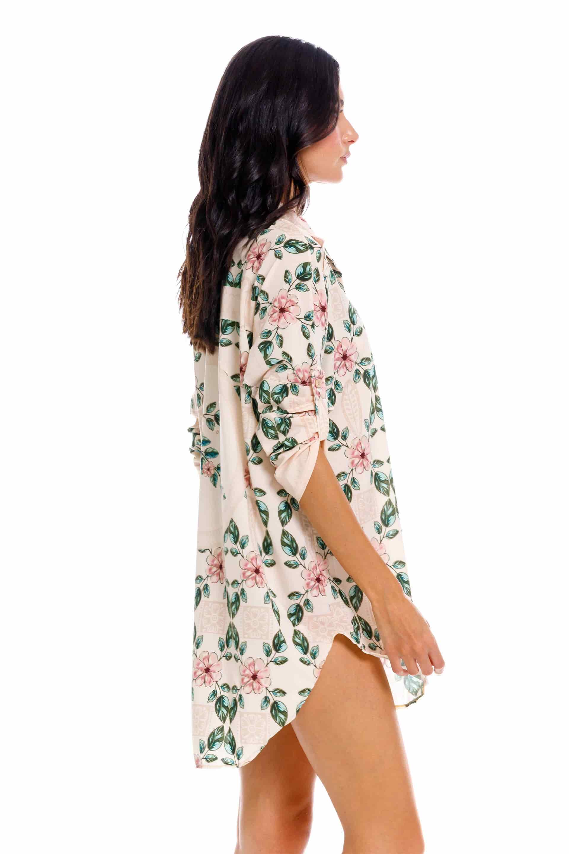 Camisón Kenia Flores - miniatura 4