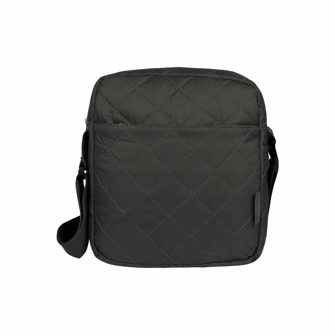 Bolso Manos Libres Viajero puffer Gris - miniatura 1