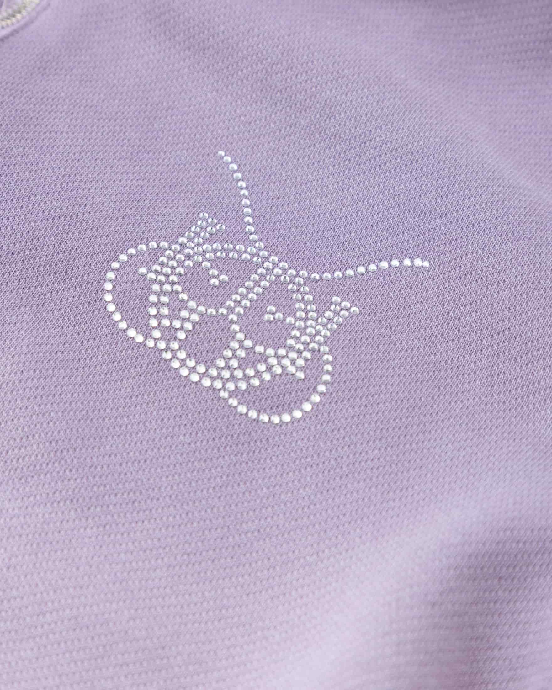 W Santa Union "Unión" Zip Up Turtleneck Purple - miniatura 6