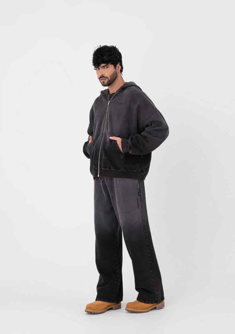 Atelier Grey washed Hoodie - miniatura 9