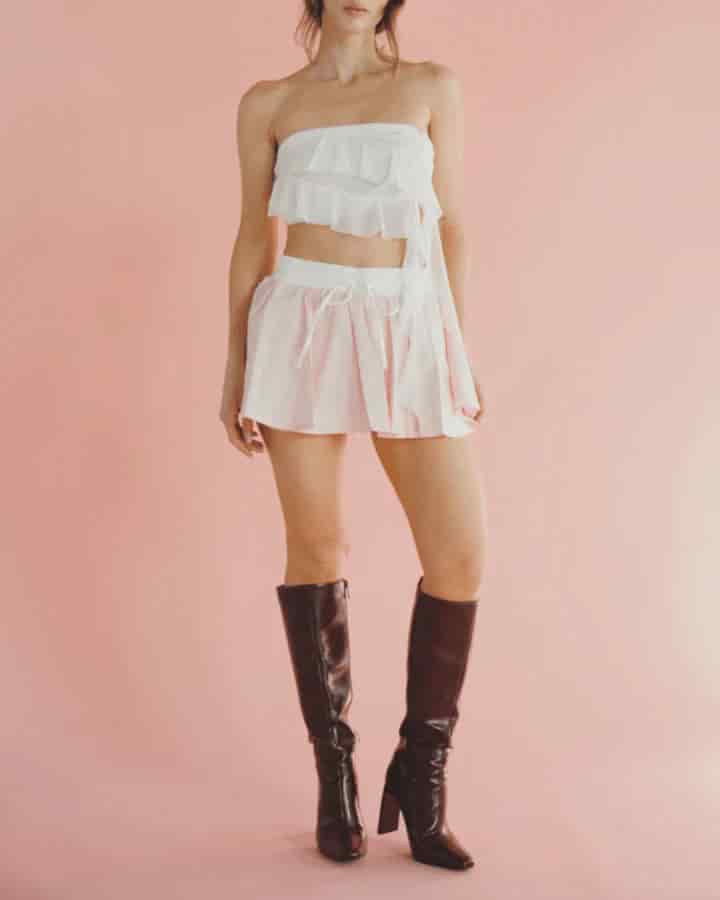 TOP JACLINE MESH BLANCO - miniatura 18