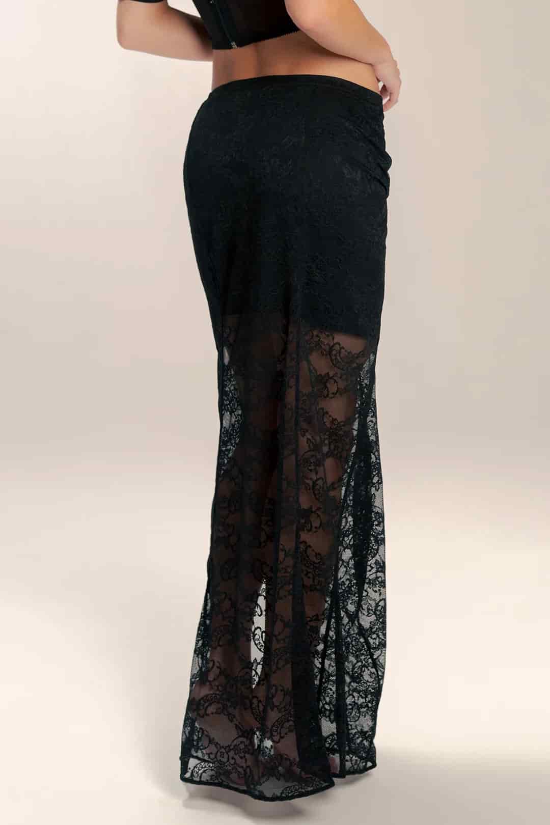 FALDA AGNES NEGRO - miniatura 2