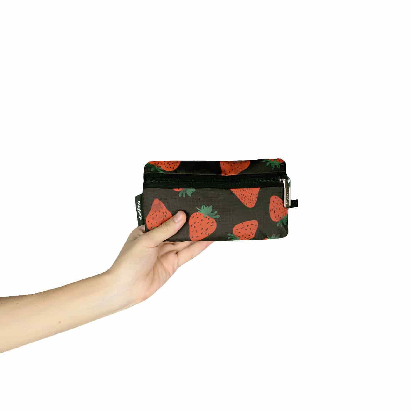 Canguro Plegable ULTRA Estampado Fresas Citybags Multicolor - miniatura 2