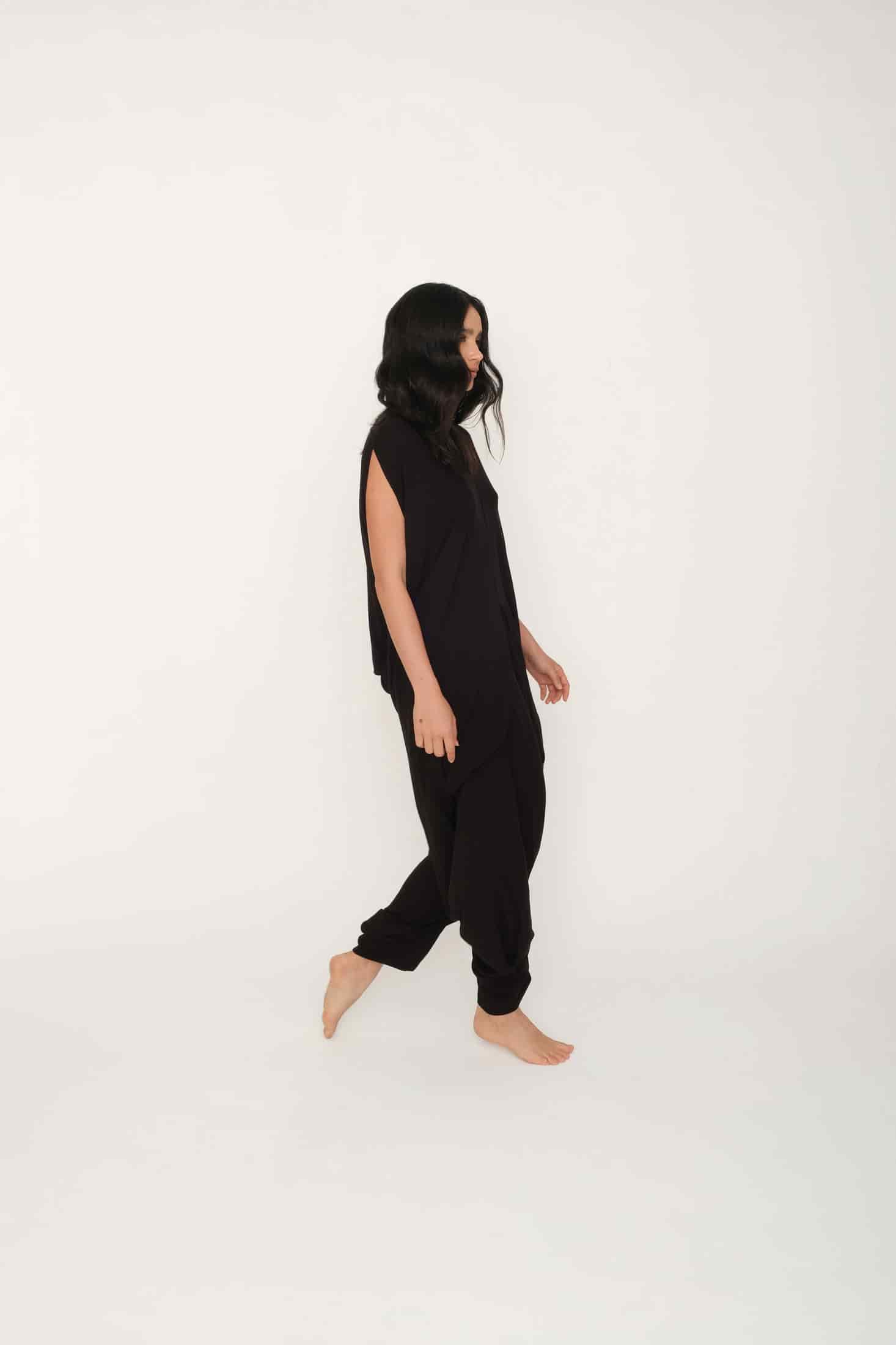 Jumpsuit MiaRoma Negro - miniatura 3
