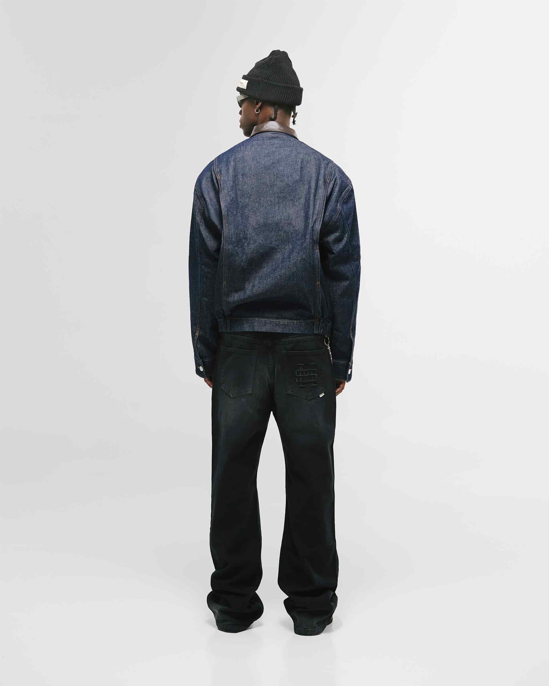Aviator Denim Jacket - Raw - miniatura 3