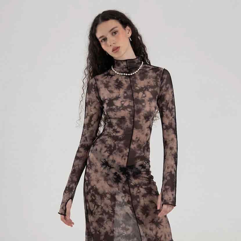 ROMA MESH DRESS - miniatura 9