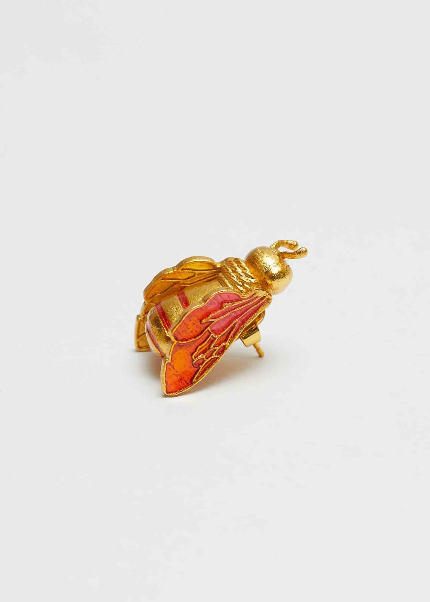 Aretes The Queen Bee Naranja - miniatura 3