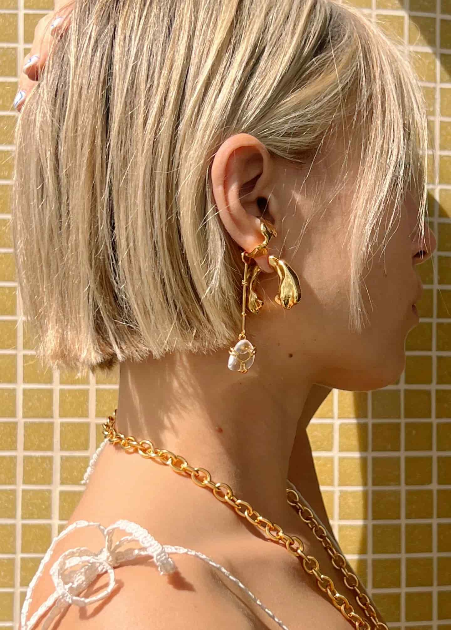 Earcuff Long Cuarzo - miniatura 3