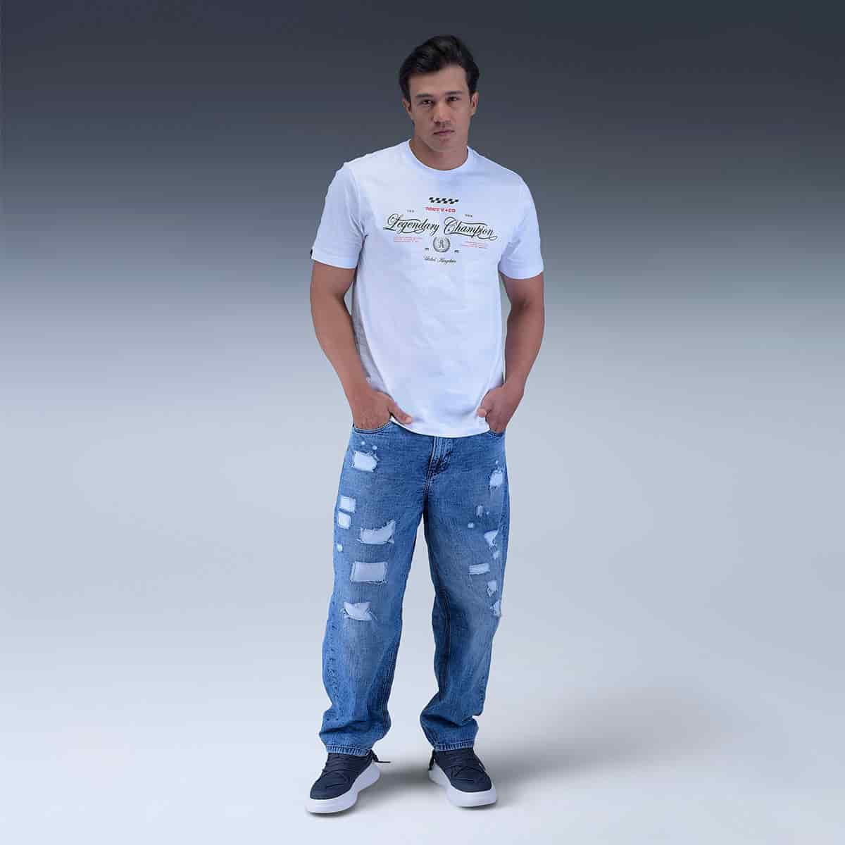 Camiseta Regular Blanca - miniatura 4