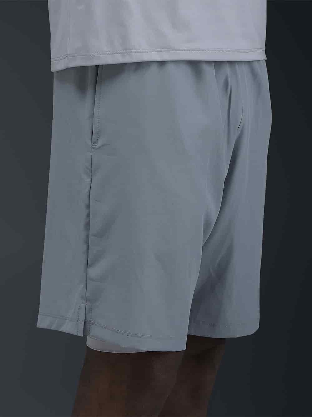 Pantaloneta Deportiva Gris - miniatura 3