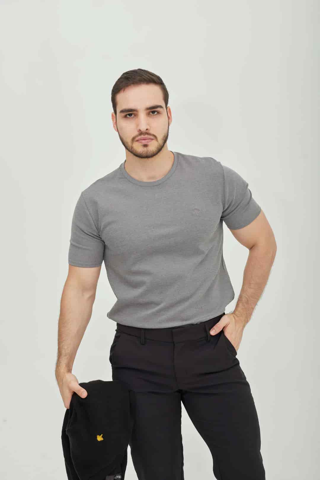 T-Shirt Gris Jaspe - miniatura 10