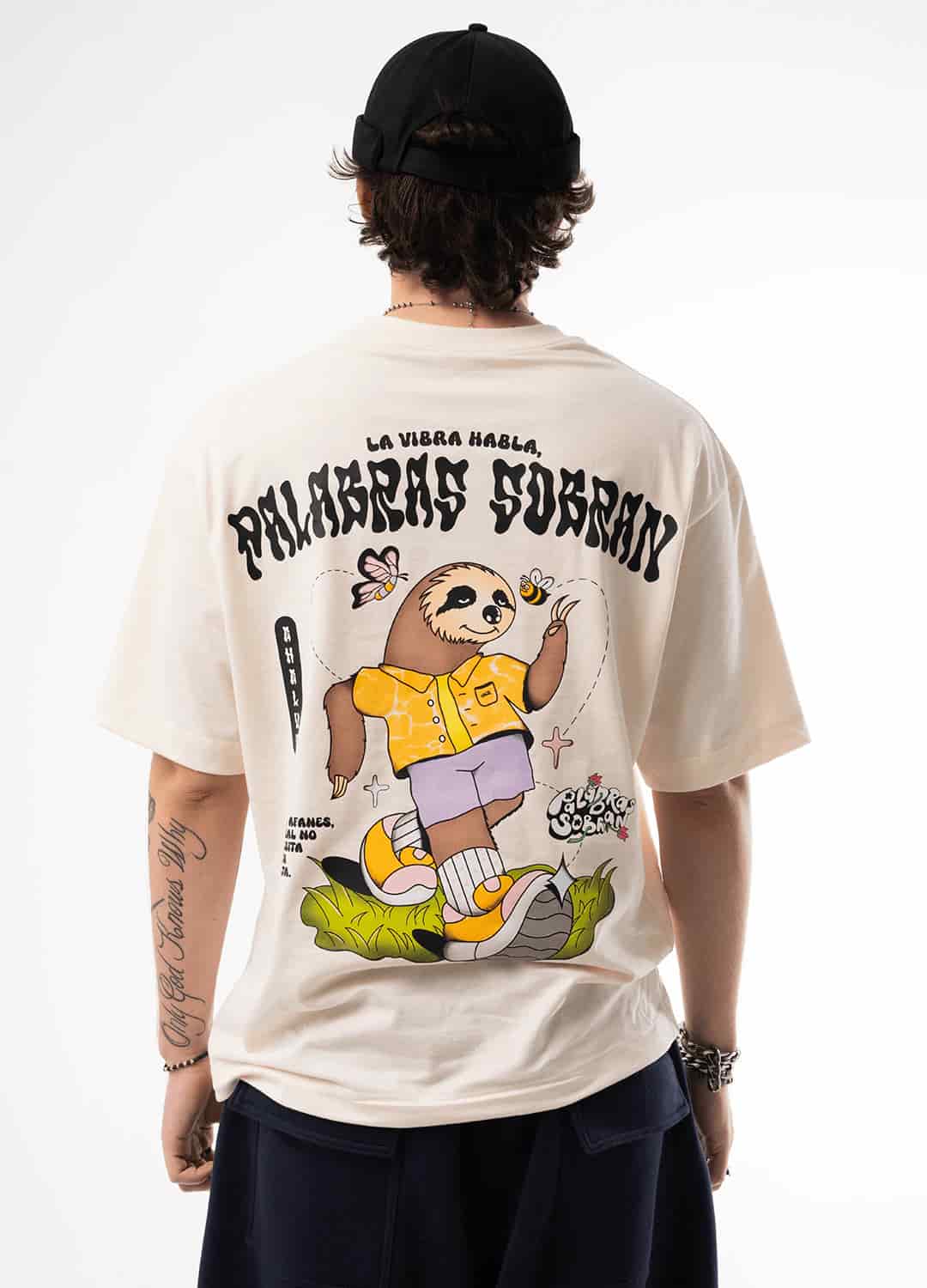 Camiseta Palabras sobran 2 - miniatura 3