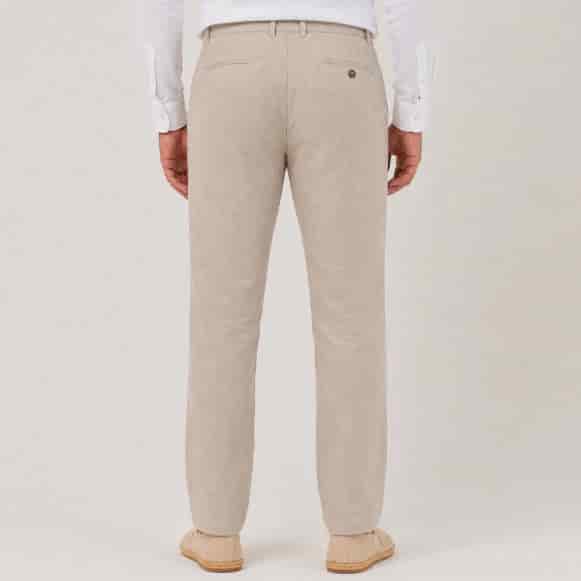 PANTALON 100% LINO HOMBRE - miniatura 5
