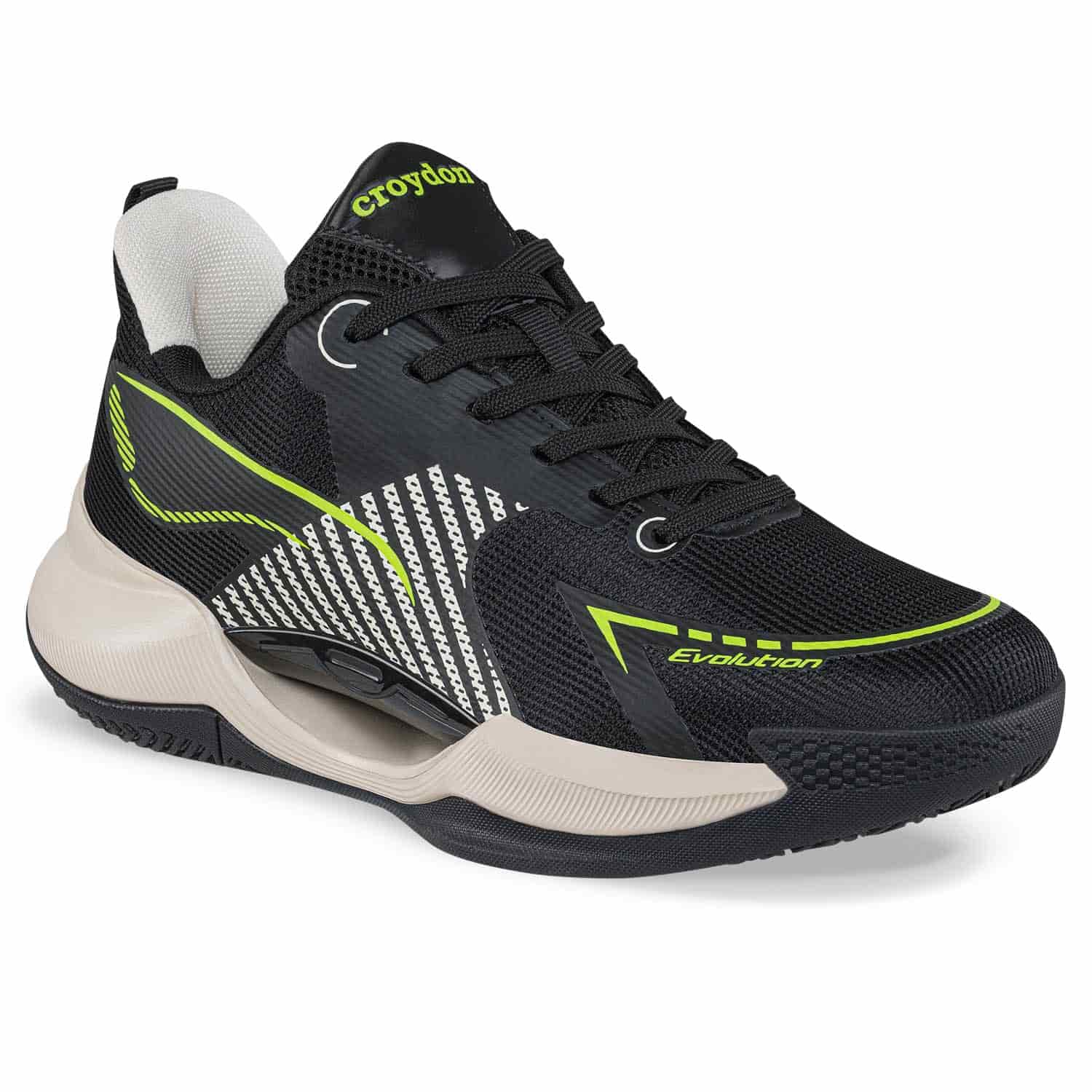 Tenis Basketball Lagol Negro Croydon Para Hombre - miniatura 1