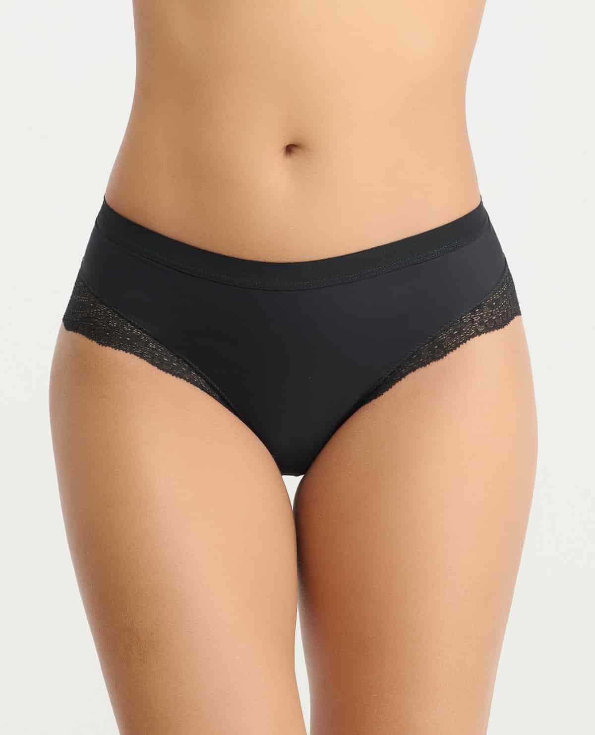 Panty | Tiro Medio | Detalles En Encaje - miniatura 1