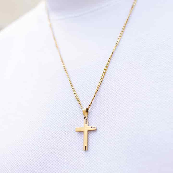 Dije Cruz Gaps Gold - miniatura 2