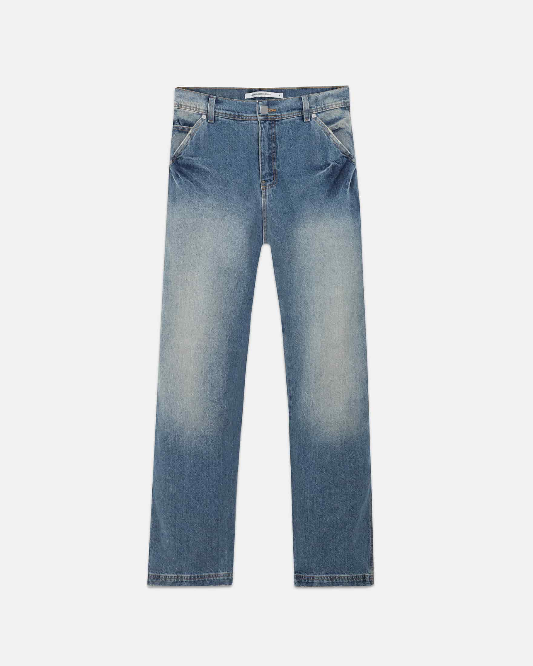 Line Basic Slim Fit Jeans Mid Blue - miniatura 3