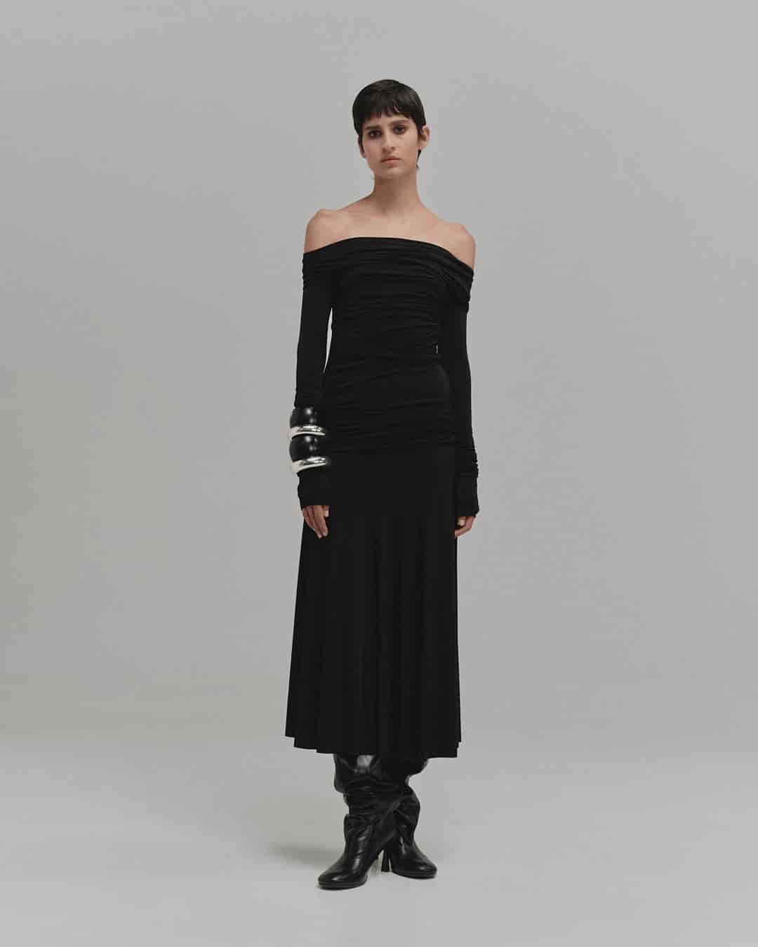 "VINCA" MIDI DRESS - miniatura 2