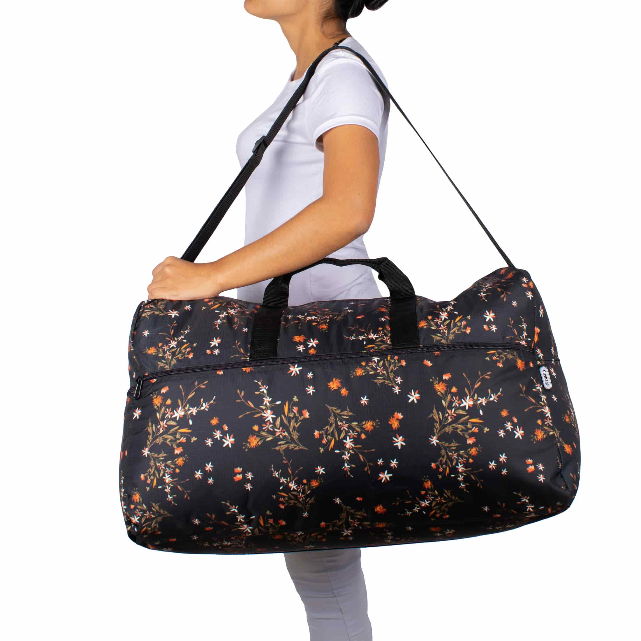 Maleta XL ULTRA Plegable Estampado Jazmin Citybags Multicolor - miniatura 3
