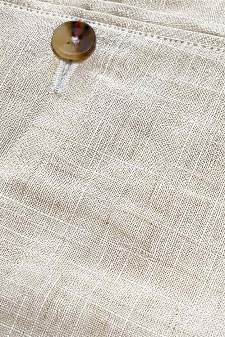 pantalón regular fit beige - miniatura 3