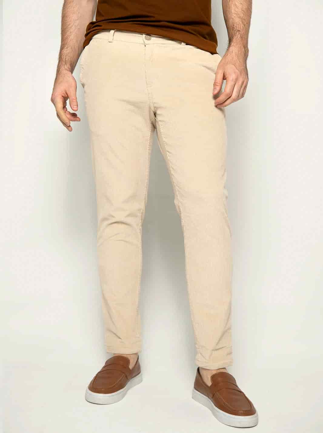 PANTALÓN CURDOROY SLIM FIT PRETINA NORMAL | HOMBRE - miniatura 1