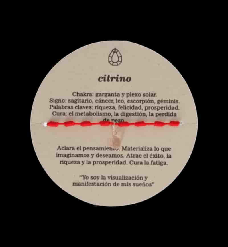 Pulsera de Citrino - miniatura 1