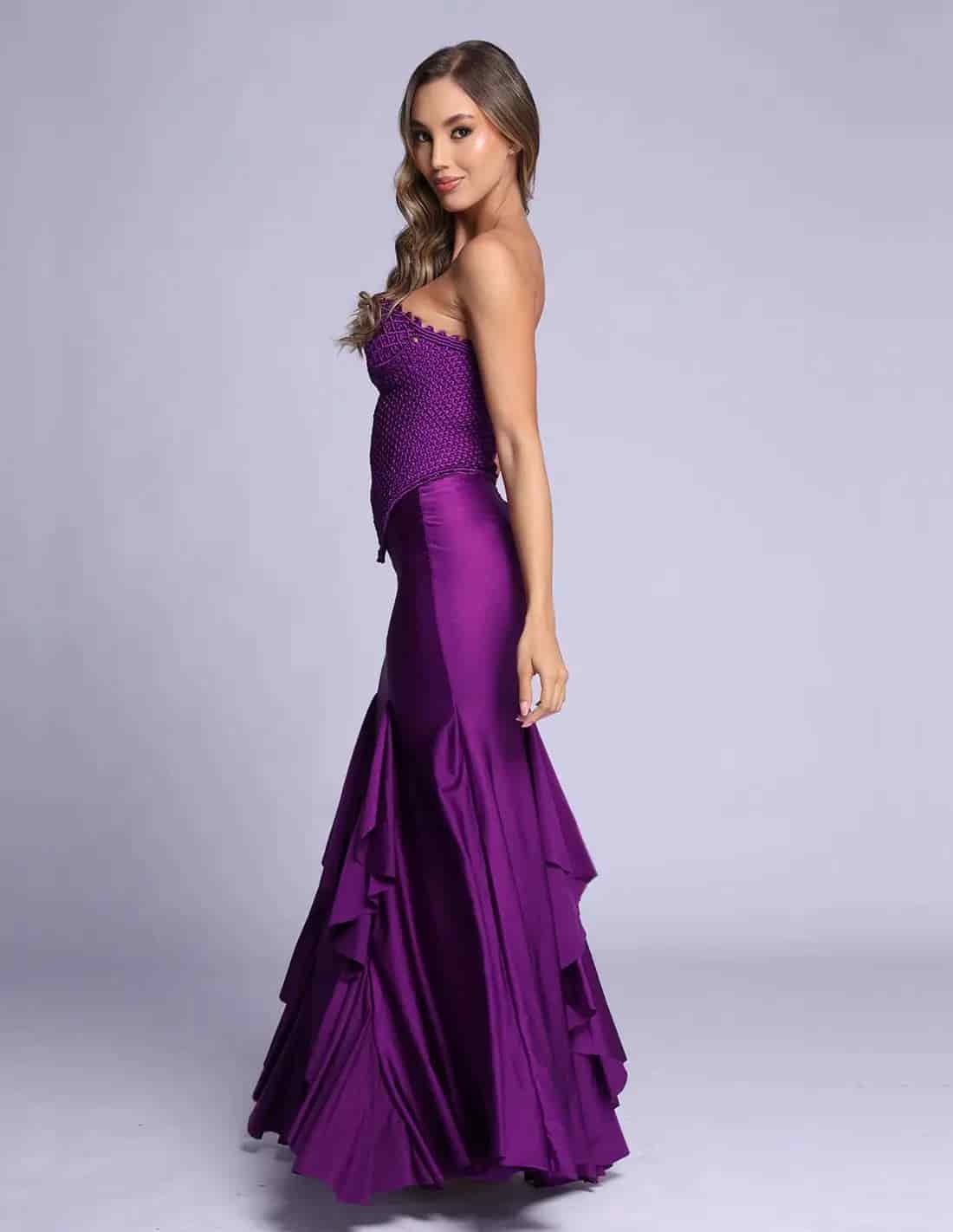 Falda Siren Purpura - miniatura 3