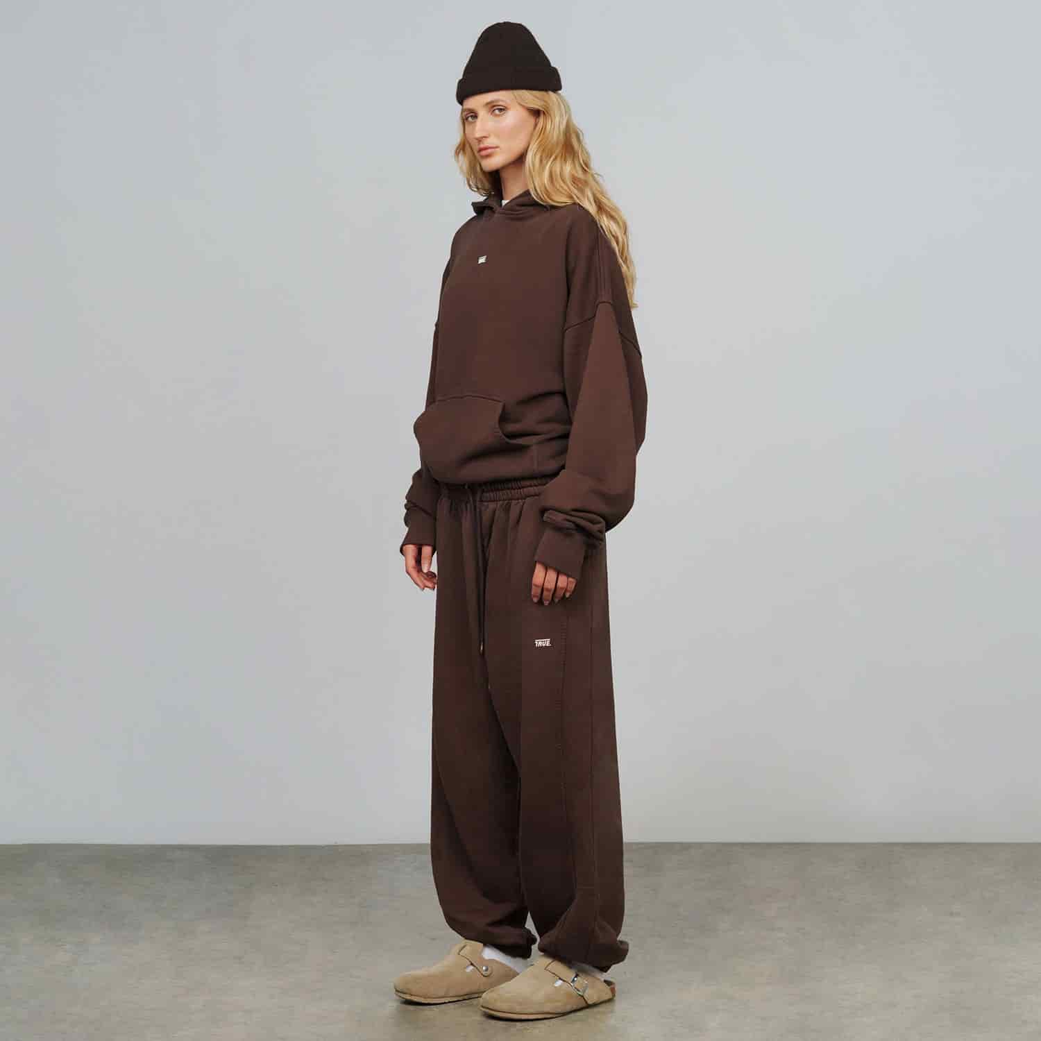True Classic Hoodie - Brown - miniatura 6