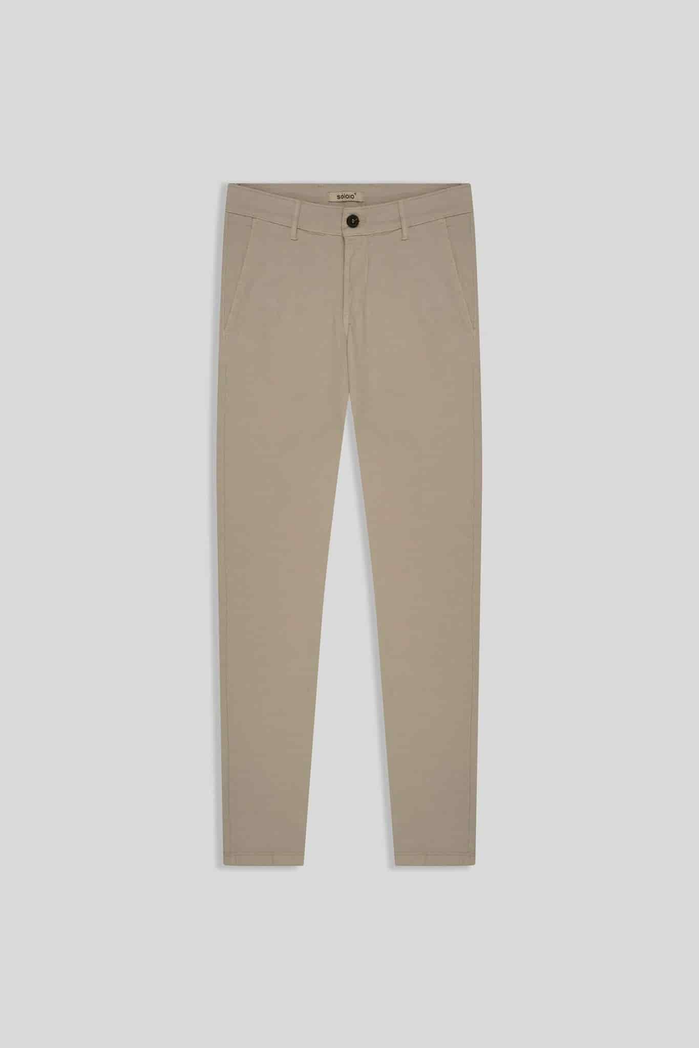 Men's cotton pants beige new siena - miniatura 1